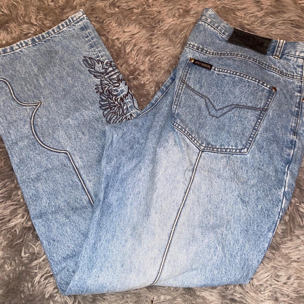 womens harley davidson jeans !!!